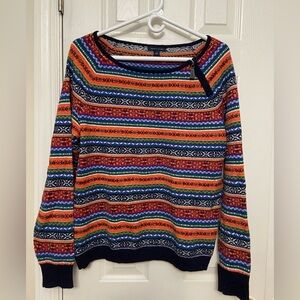 Tommy Hilfiger Multicolor Striped Sweater